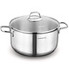 Korkmaz Perla kookpan 28x14cm 8,5L met deksel