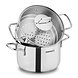 Korkmaz Perla cooking pot with steamer 24x15+12cm with lid