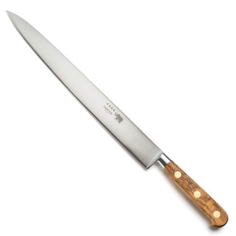 Sabatier ****Elephant Slicer 30cm forged carbon steel / olivewood