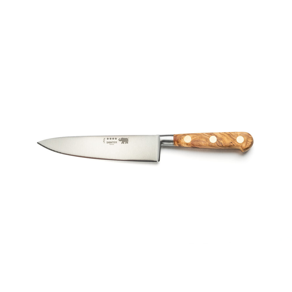 Sabatier ****Elephant Chef's knife 15cm forged stainless steel / olivewood