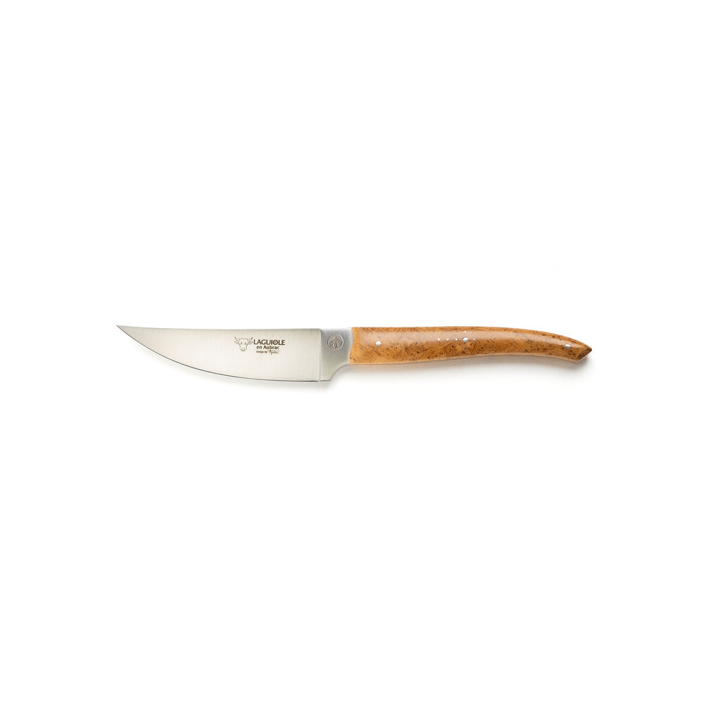 Laguiole en Aubrac Gourmet paring knife 10cm teak Laguiole en Aubrac Gourmet paring knife 10cm teak
