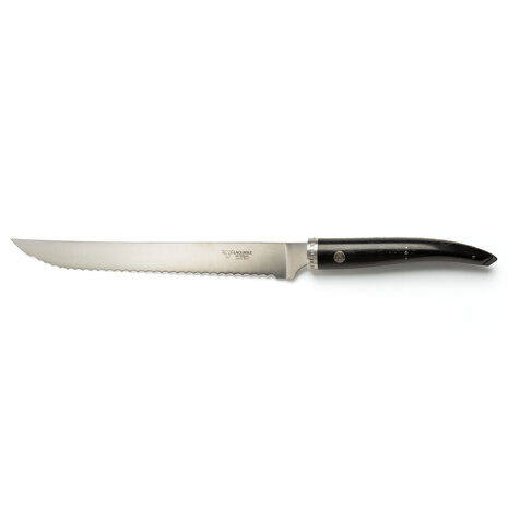 Laguiole en Aubrac Gourmet bread knife 25cm ebony