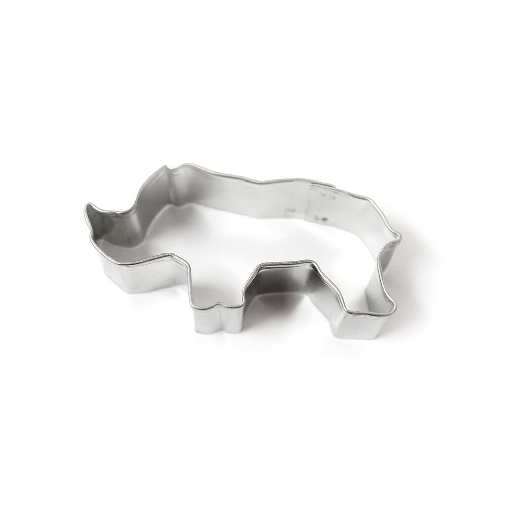 Calder Cookie cutter rhino 7x4x2cm Calder Cookie cutter rhino 7x4x2cm