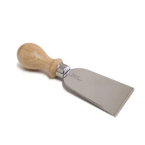 Calder Stilton kaasspatel met houten heft 6,5x4,5cm