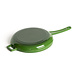 Lava Geëmailleerde gietijzeren skillet 20cm groen