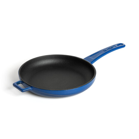 Lava Geëmailleerde gietijzeren skillet 20cm blauw
