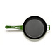 Lava Enameled cast iron skillet 20cm  green
