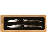 Laguiole en Aubrac 2 steak knives poplar