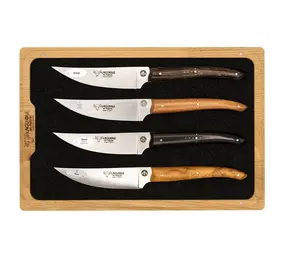 Laguiole en Aubrac 4 handcrafted Gourmet steak knives Laguiole en Aubrac 4 handcrafted Gourmet steak knives