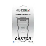 Castor Stainless steel peeler