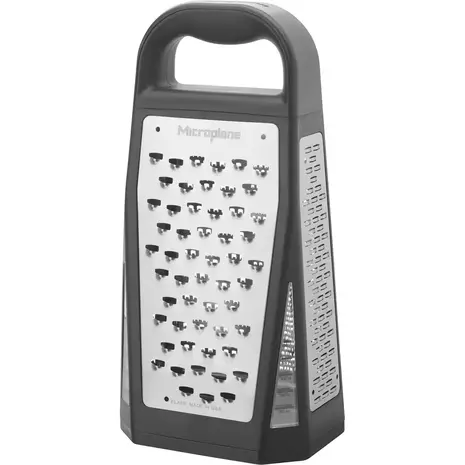Microplane Vierkante rasp / box grater Elite, 5 functies