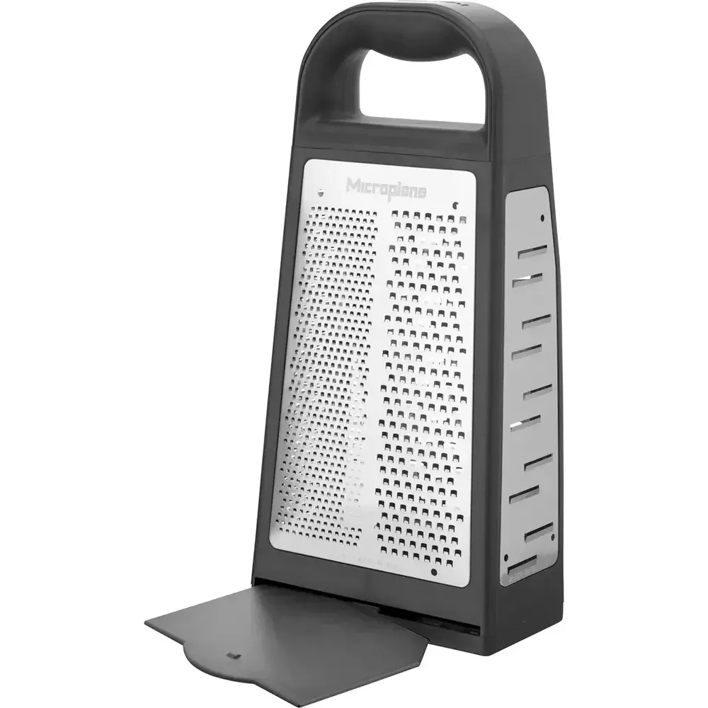 Microplane Vierkante rasp / box grater Elite, 5 functies