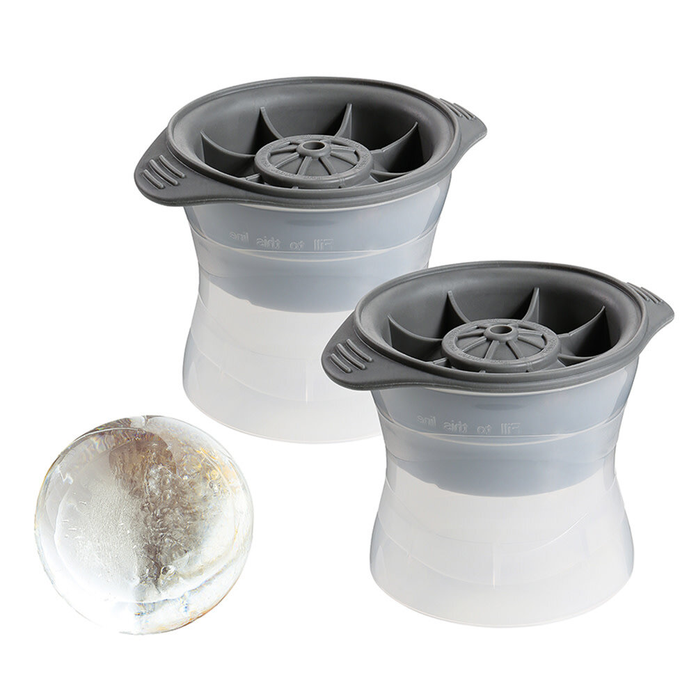 Cilio Silicone tray for 2 large 8,5cm ice balls