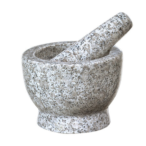 Cilio Granite mortar and pestle “Salomon” 14cm