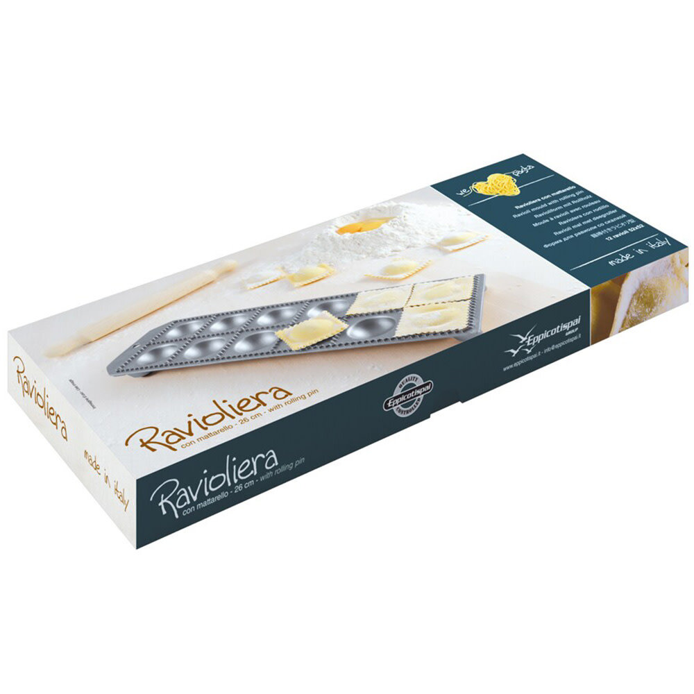 Eppicotispai Ravioli maker 12 pieces 52x52mm Eppicotispai Ravioli maker 12 pieces 52x52mm