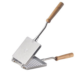 Eppicotispai Tosti-ijzer aluminium/hout