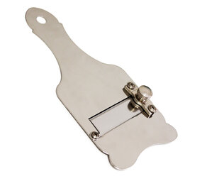 Eppicotispai Truffelschaaf RVS glad mes  18,5x8,5cm (/6)