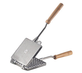 Eppicotispai Wafelijzer aluminium hout Eppicotispai Wafelijzer aluminium hout