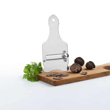 Eppicotispai Truffelschaaf RVS glad mes 18,5x8,5cm (/6) Eppicotispai Truffelschaaf RVS glad mes 18,5x8,5cm (/6)