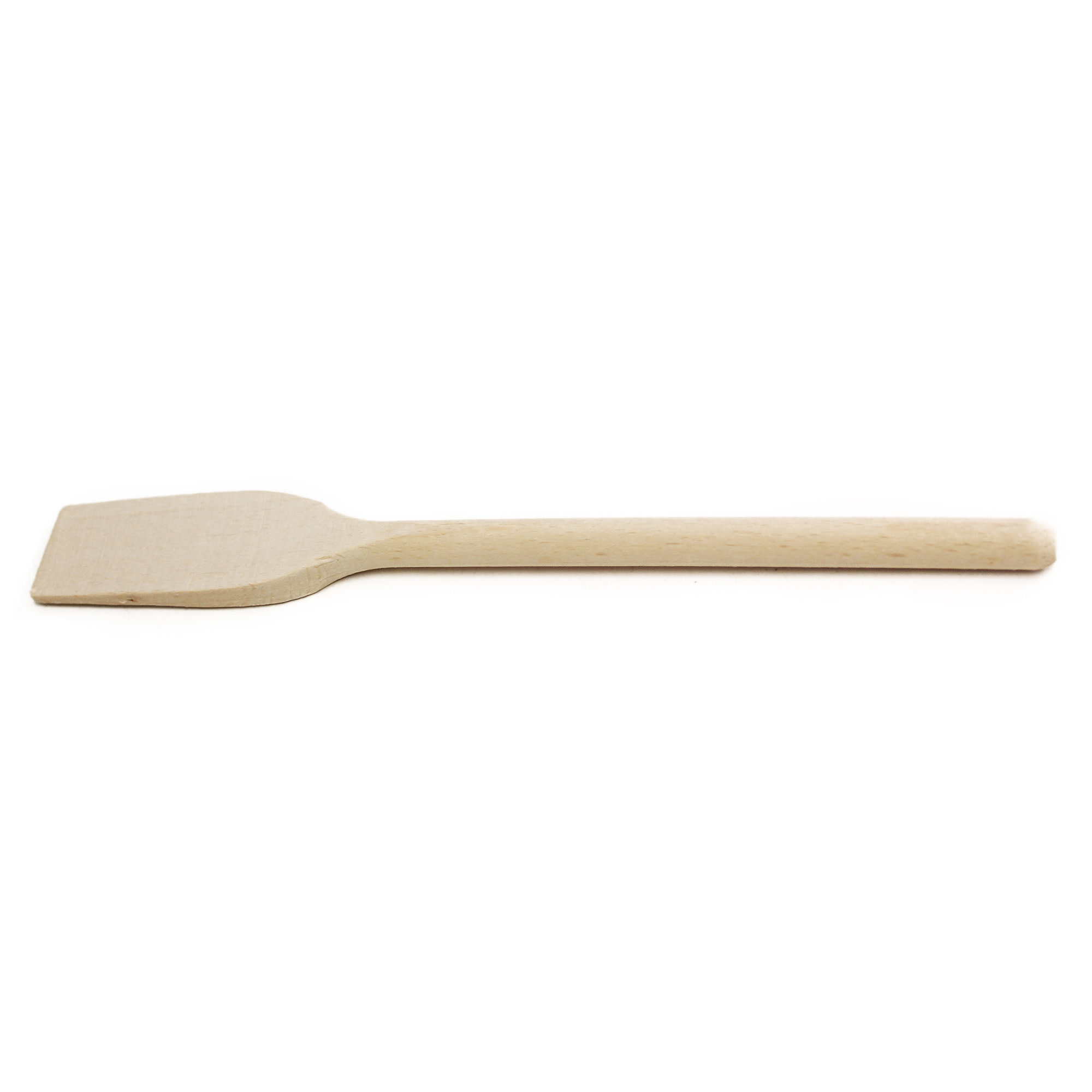 Flat 2024 wooden spatula