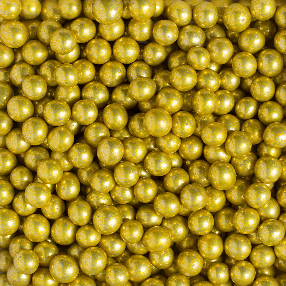 Decora Eetbare zilver suikermaxi parels, 100 g