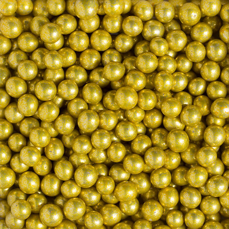 Decora Edible silver sugar maxi pearls, 100 g