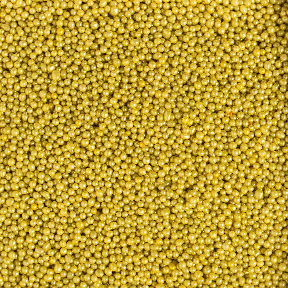 Decora Edible white sugar beads ⌀1.5 mm, 100 g