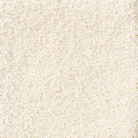 Decora Edible white sugar beads ⌀1.5 mm, 100 g