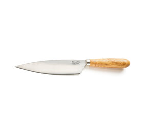 Pallares Solsona Rounded kitchen knife carbon olivewood 16cm