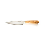 Pallares Solsona Rounded kitchen knife carbon olivewood 11cm