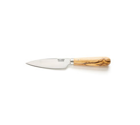 Pallares Solsona Rounded kitchen knife carbon olivewood 9cm