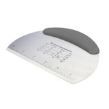 Stainless steel dough scraper Stainless steel dough scraper