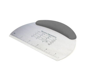 Stainless steel dough scraper Stainless steel dough scraper