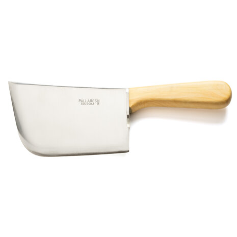 Pallares Solsona Forged stainless steel cleaver 18x9,5cm, 450 gram, with polished boxwood handle Pallares Solsona Forged stainless steel cleaver 18x9,5cm, 450 gram, with polished boxwood handle