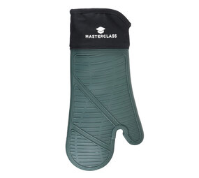 Masterclass Green silicone oven mitt