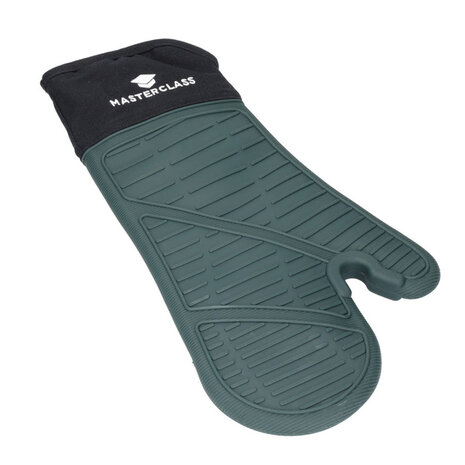 Masterclass Green silicone oven mitt