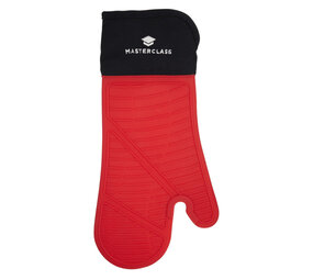 Masterclass Red silicone oven mitt