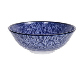 Tokyo Design Studio Nippon Blue kom "Dots" 21cm 1,1L Tokyo Design Studio Nippon Blue kom "Dots" 21cm 1,1L