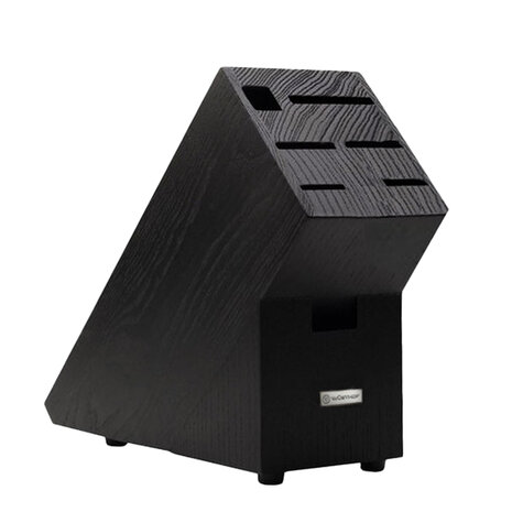 Wüsthof Empty black wooden knife block Wüsthof Empty black wooden knife block