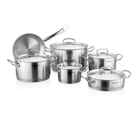 Korkmaz Proline 6-piece cookware set Korkmaz Proline 6-piece cookware set