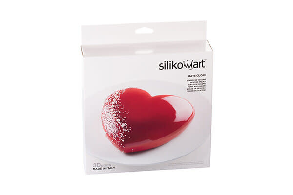 Silikomart 3D siliconen vorm Batticuore
