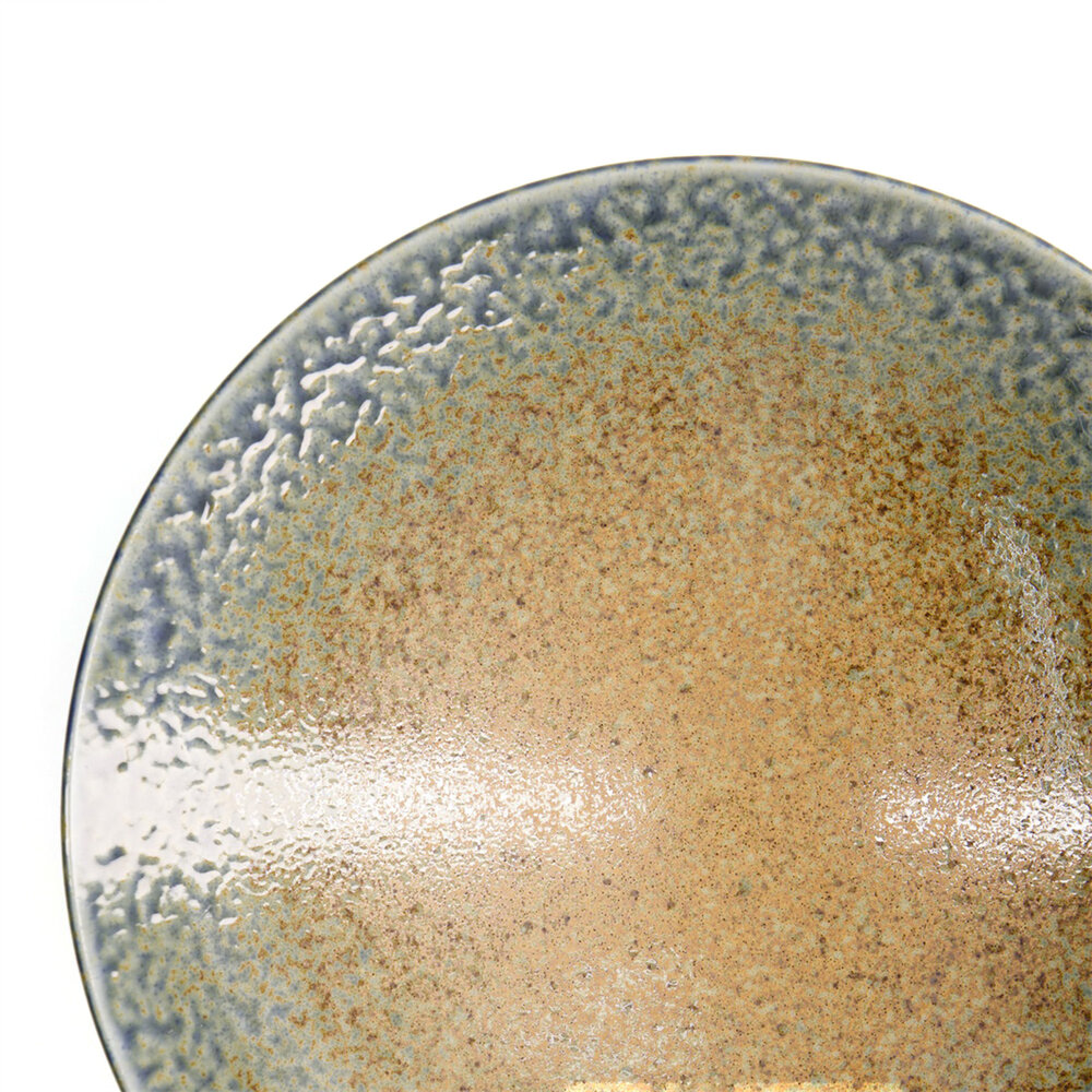 Tokyo Design Studio Minoyaki Reef Blue Mori schaal 28x7.7cm 1,8 liter Tokyo Design Studio Minoyaki Reef Blue Mori schaal 28x7.7cm 1,8 liter