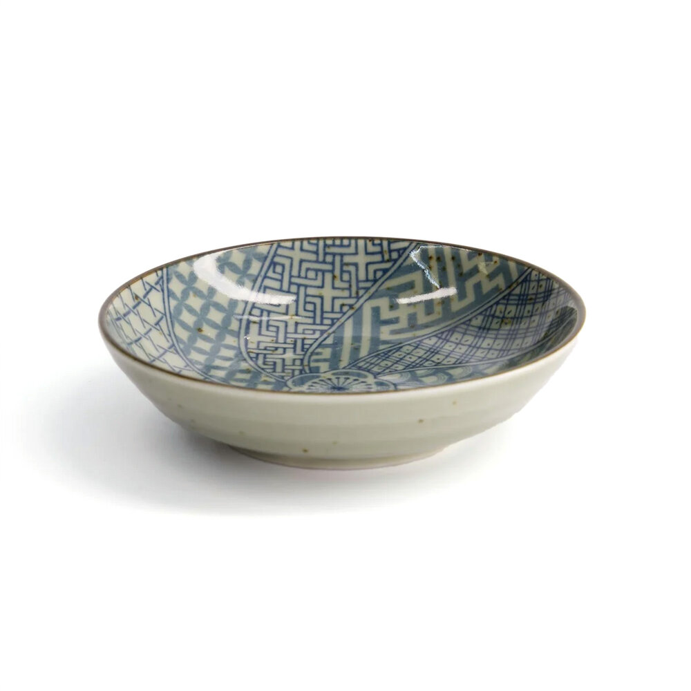 Tokyo Design Studio Suishaya Blue soy sauce dish 10cm Tokyo Design Studio Suishaya Blue soy sauce dish 10cm