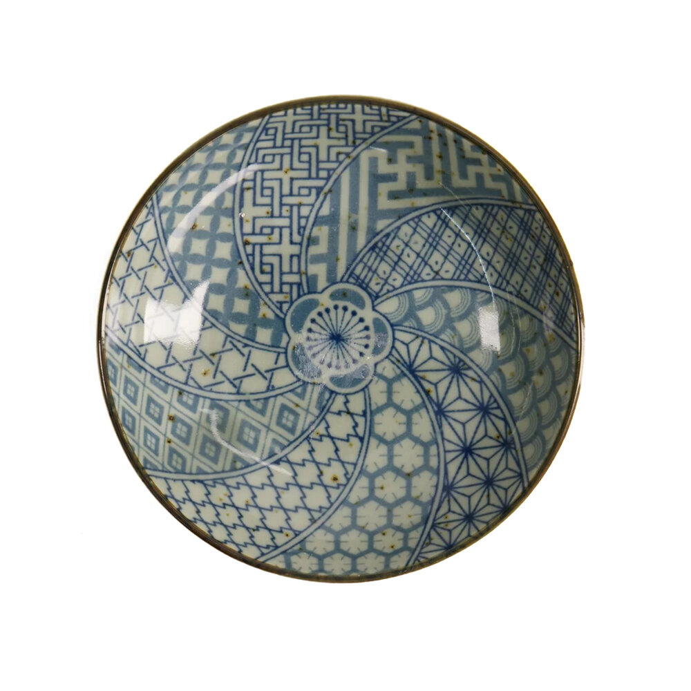 Tokyo Design Studio Suishaya Blue soy sauce dish 10cm Tokyo Design Studio Suishaya Blue soy sauce dish 10cm