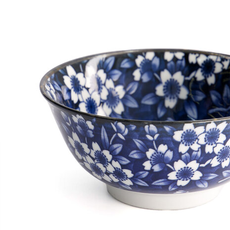 Tokyo Design Studio Blue Sakura bowl 15x7cm 550ml Tokyo Design Studio Blue Sakura bowl 15x7cm 550ml