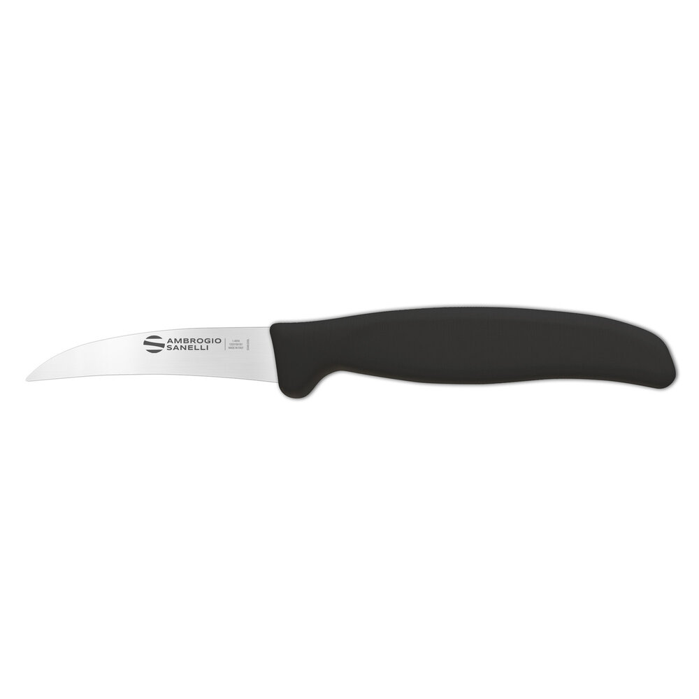 Ambrogio Sanelli Peeling knife 7cm black Ambrogio Sanelli Peeling knife 7cm black