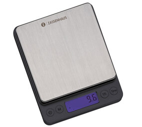 Zassenhaus Barista scale 0.1 - 500 gram black Zassenhaus Barista scale 0.1 - 500 gram black