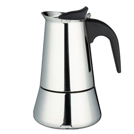 Grunwerg 12 cup stainless steel espresso maker