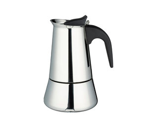 Grunwerg 9-kops RVS espressopot Grunwerg 9-kops RVS espressopot
