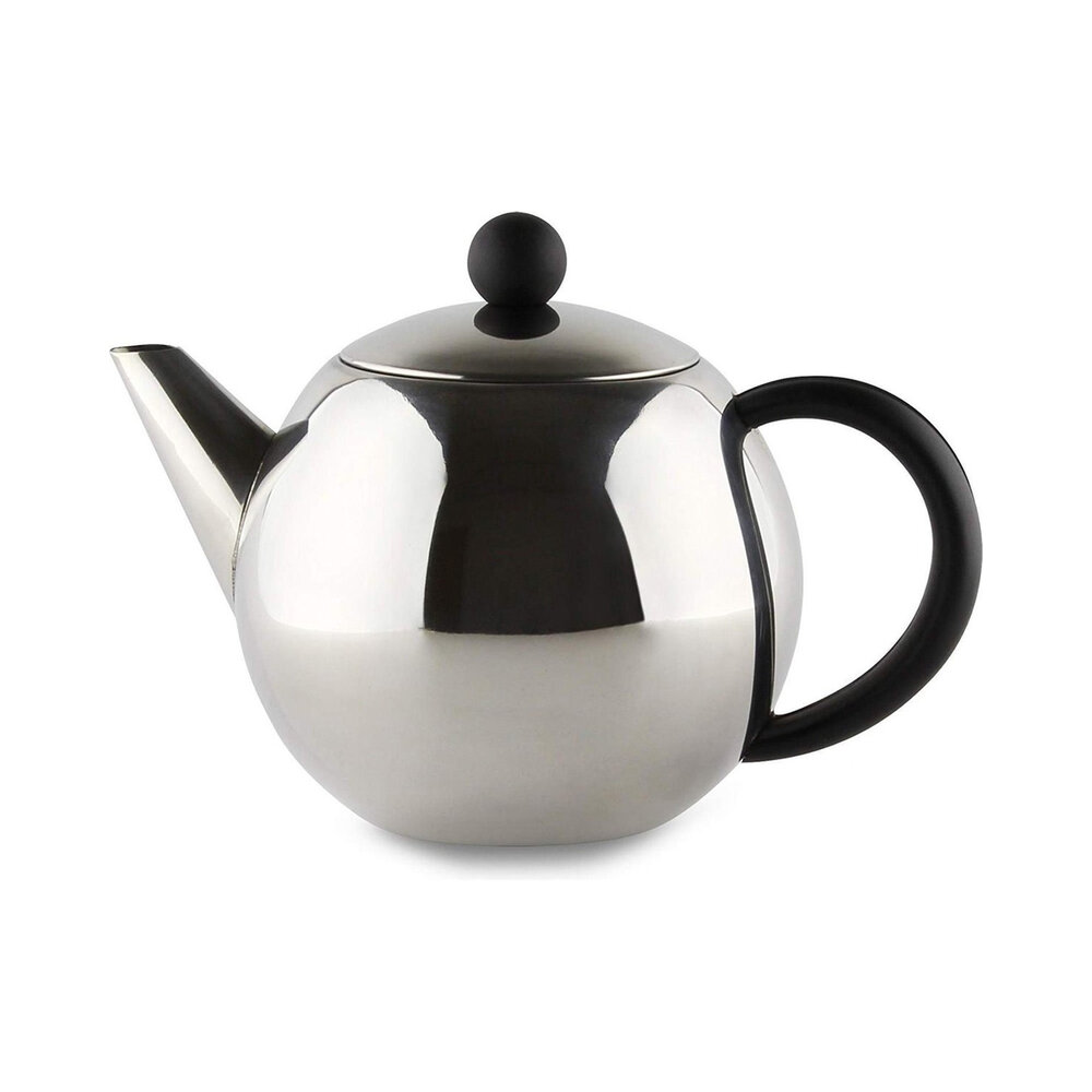 Rondeo stainless steel teapot 1,0 liter with filter DEKSELS!